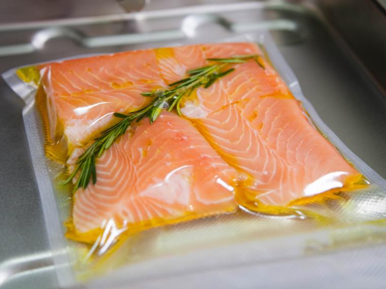 Alimentos cocinados al vapor